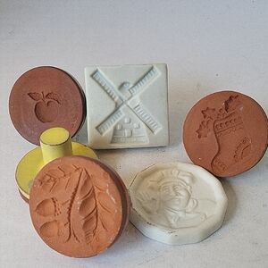 RyCraft And Unbranded Cookie Molds Vintage Lot Of 6